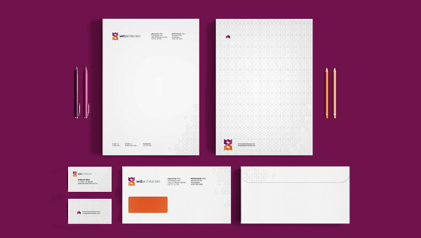 Full Stationery Kit designs, themes, templates and downloadable