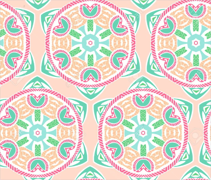 symmetrical handmade patterns