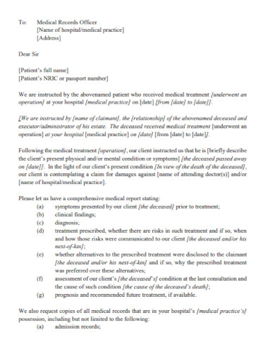 Free 14+ Sample Job Application Letter for Doctors