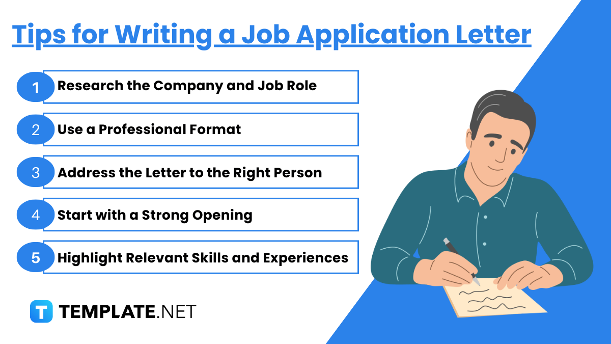 tips for writing a job aplication letter