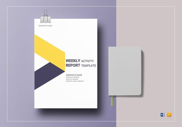 weekly-activity-report-template