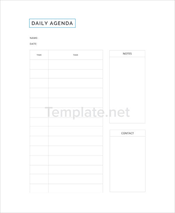 49+ Agenda Templates and Examples