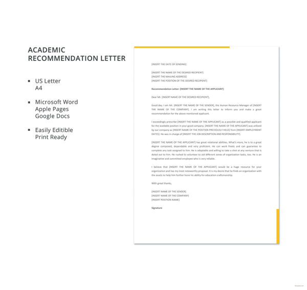 academic-recommendation-letter-template