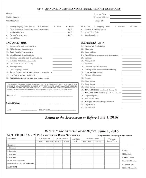 66  Expense Report Templates Word PDF Excel