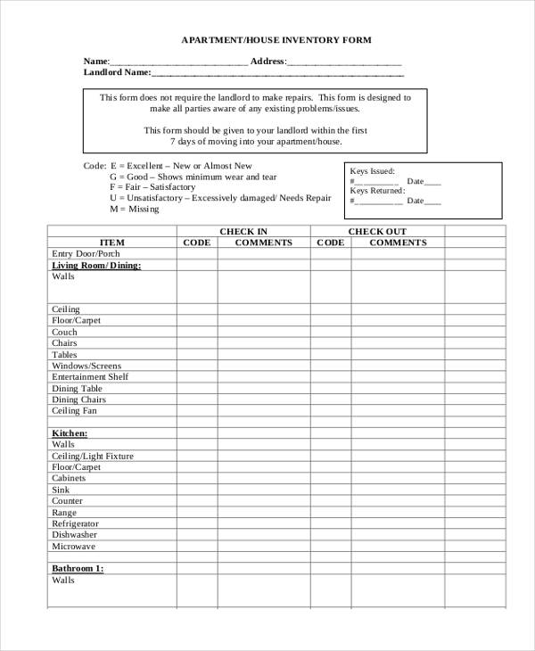 32+ Inventory Templates in PDF