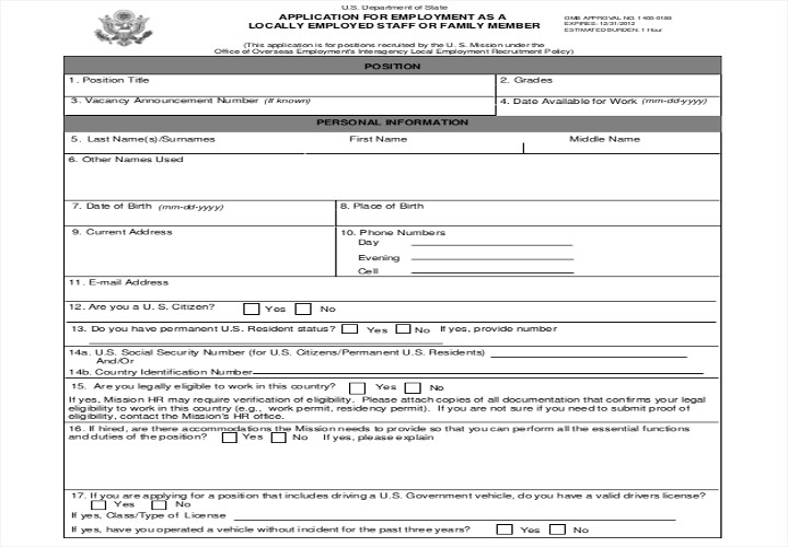 application-form-for-staff-employment