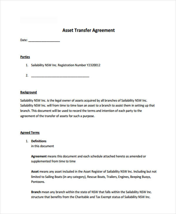 handover form contract template Word, Transfer Templates  Apple Agreement 14   PDF, Free