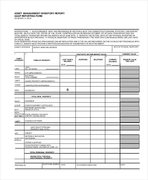 32+ Inventory Templates in PDF