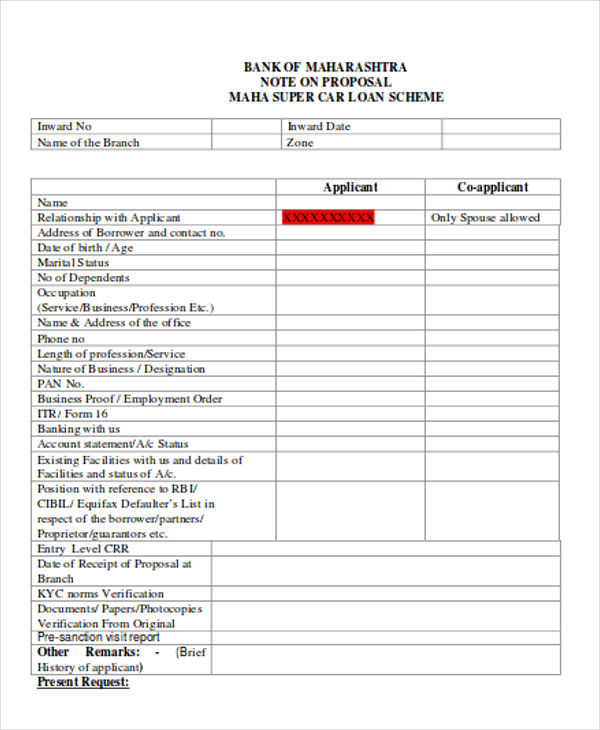 loan bank proposal template pdf templates word