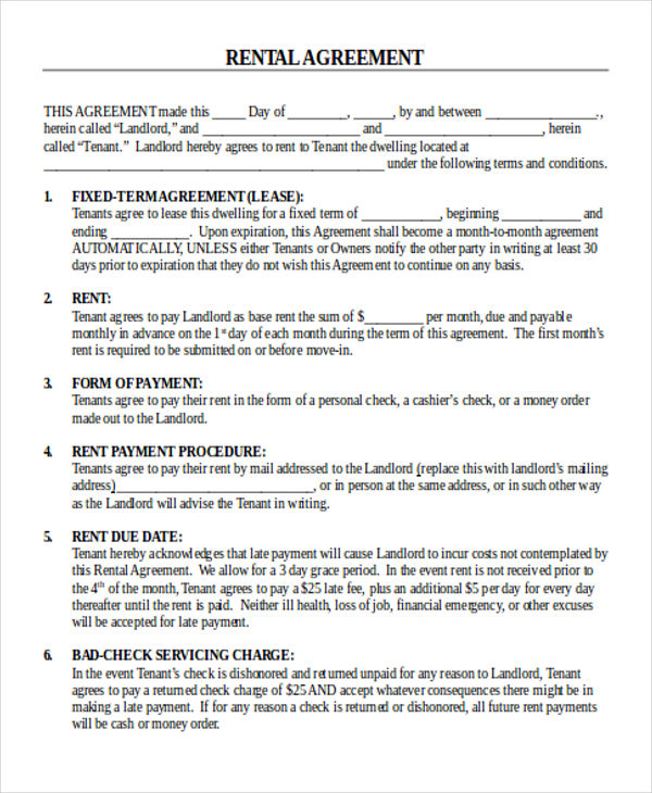 44+ Agreement Templates in Word