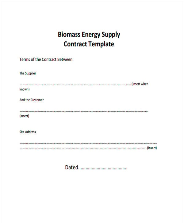 biomass supply
