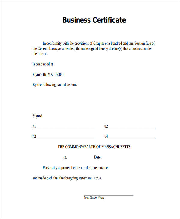 32 Certificate Templates in PDF
