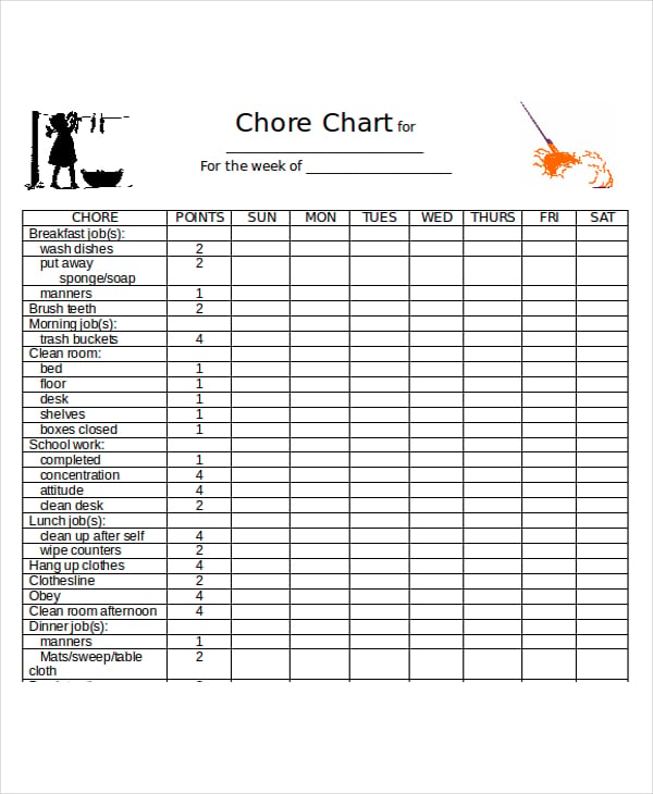 Chart Templates For Word