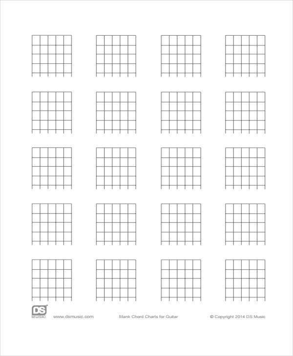 Chord Chart Templates 8 Free PDF Format Download
