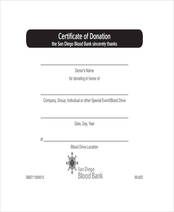blood donation certificate1