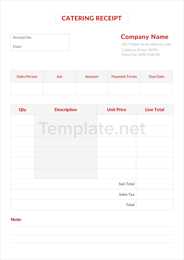 21+ Receipt Templates