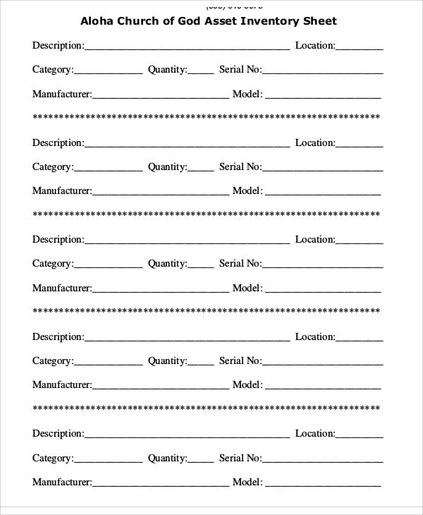 free-printable-church-inventory-forms-printable-forms-free-online