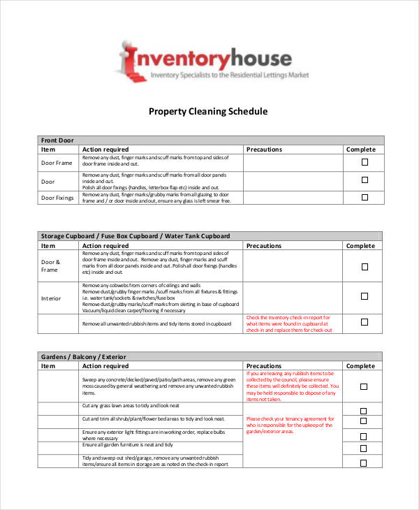 41+ Schedule Templates