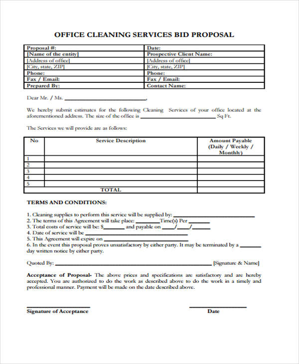 15+ Service Proposal Templates - Word, PDF, Pages | Free & Premium