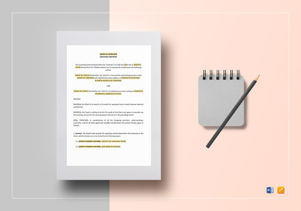14+ Student Contract Templates - Sample Word, Apple Pages Google Docs ...