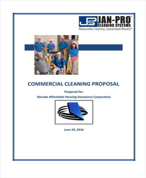 commercial cleaning service proposal1