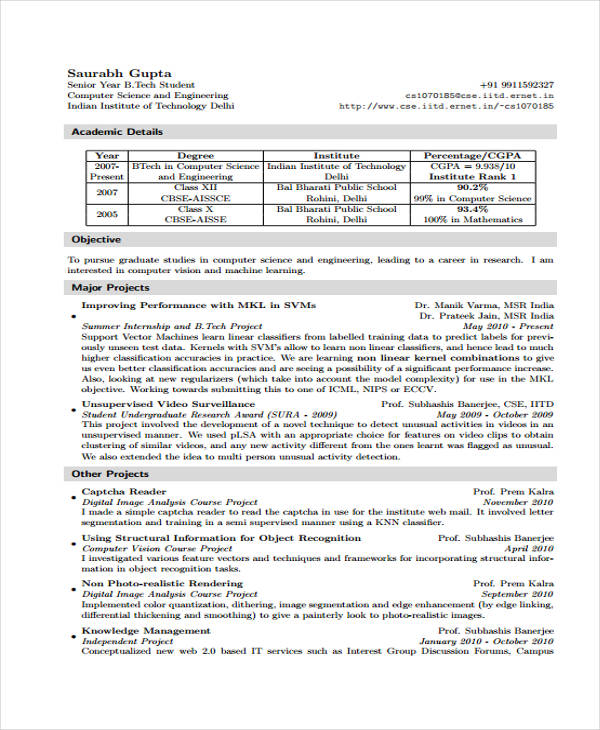 10+ Engineer Resumes Templates PDF, DOC