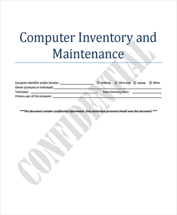 computer maintenance