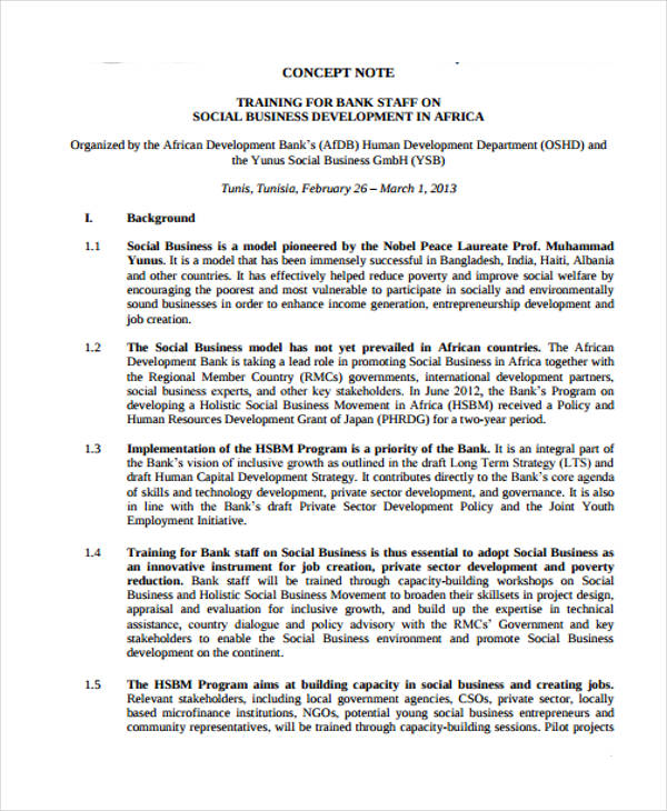 format of a research concept note