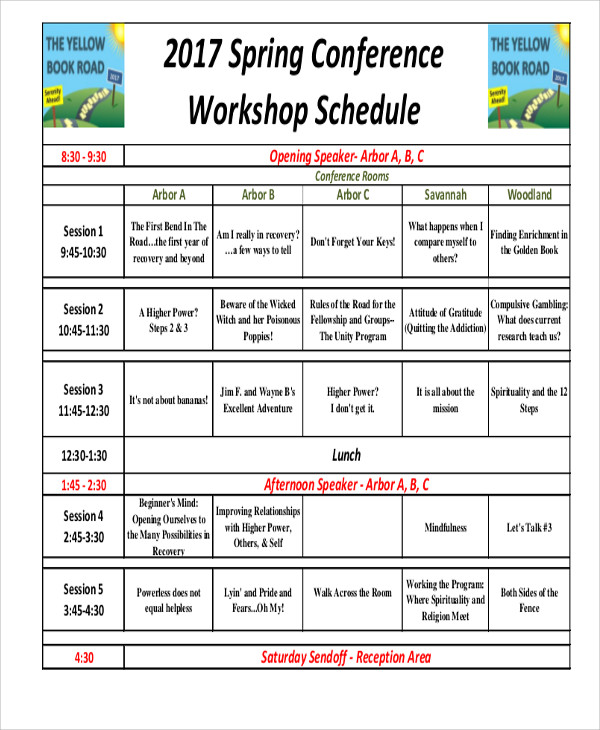 35 Schedule Templates Riset 35 Schedule Templates Riset