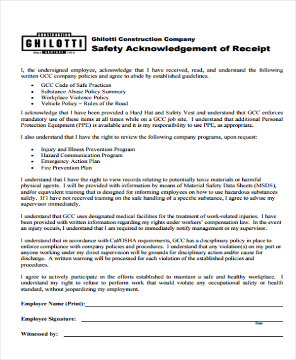 7+ Company Receipt Templates - Free Sample, Example Format 