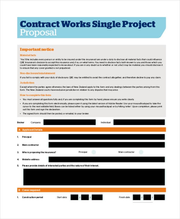 contract work