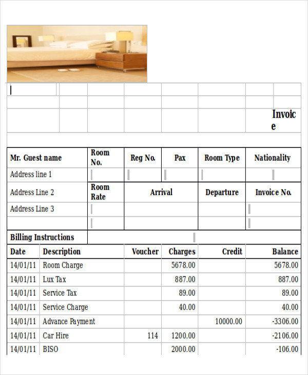 credit invoice