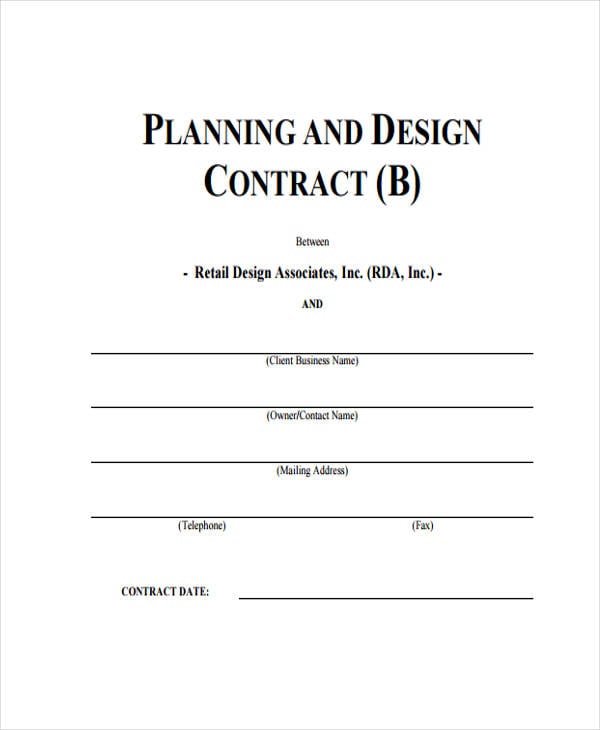 design contract