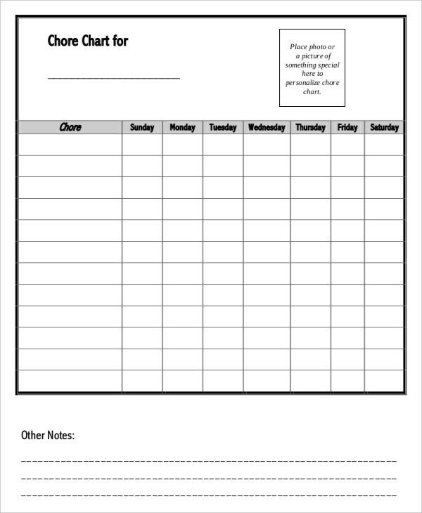 Free Editable Chart Templates Printable Templates