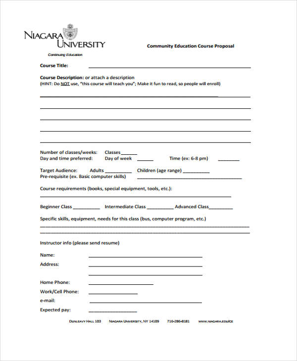 12+ Community Proposal Templates - Free Sample, Example Format Download