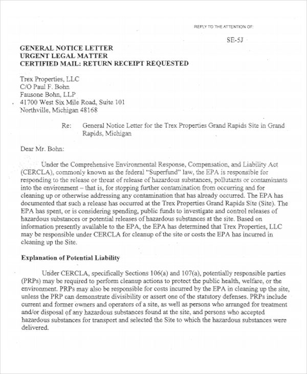 18+ Legal Notice Templates PDF, DOC