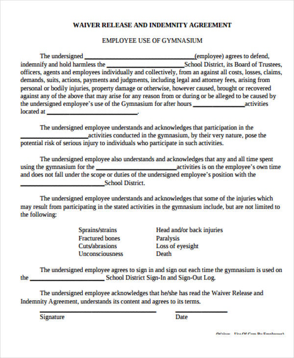 employee agreement