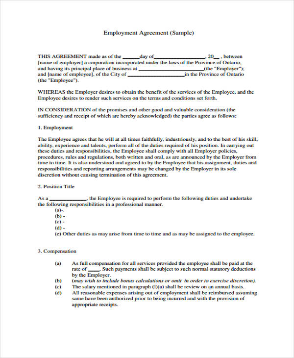 blank contract template free service agreement create download and