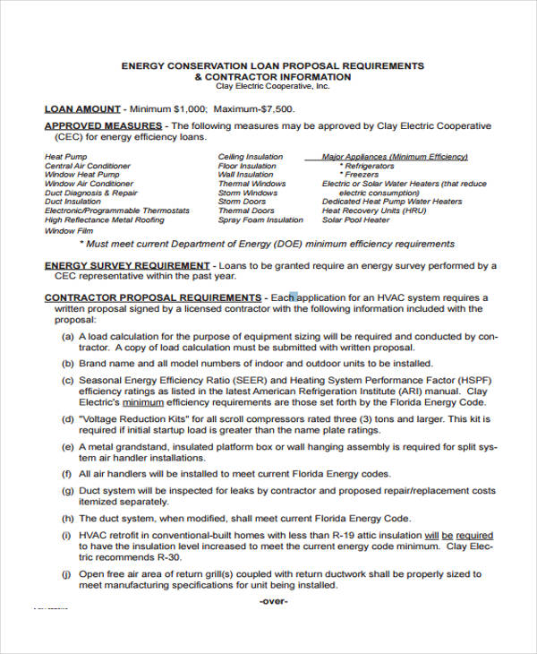 46+ Sample Proposal Templates Word, PDF, Pages