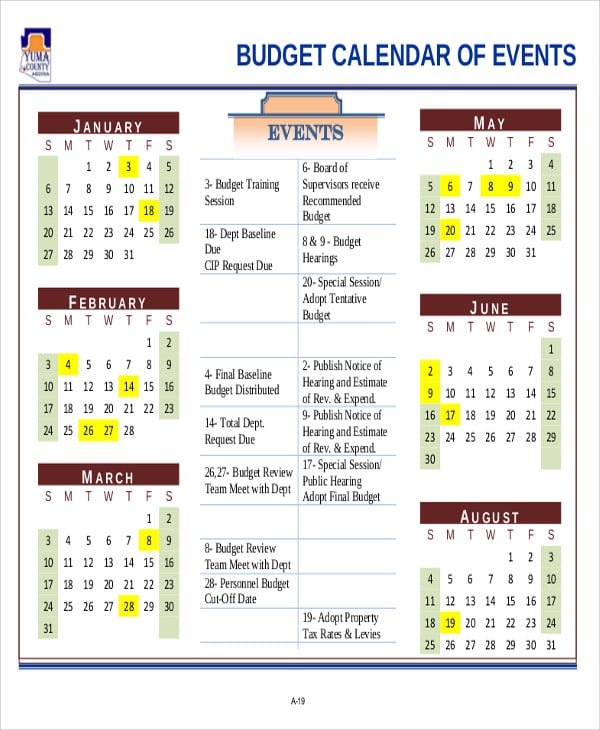 nys budget calendar 2016