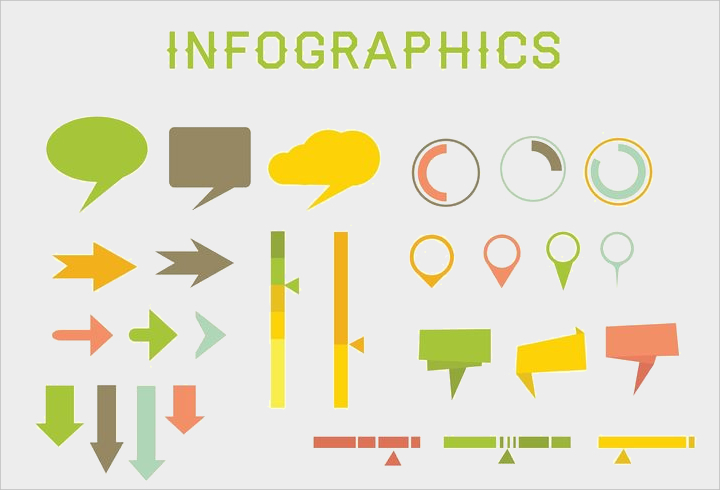 flat vector infographic
