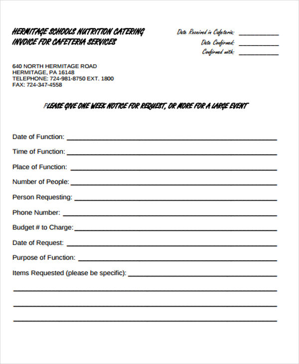 free printable invoice