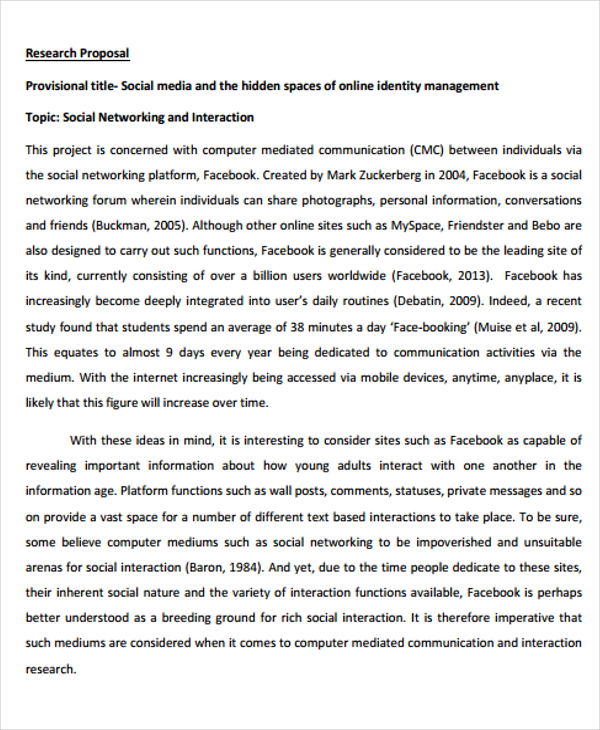 19+ Social Media Proposal Templates -Free Word, PDF Format Download