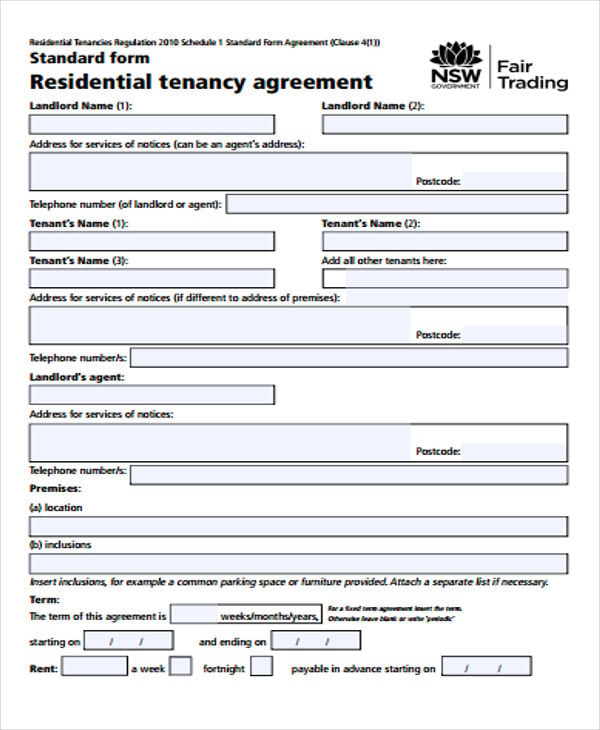 free tenancy