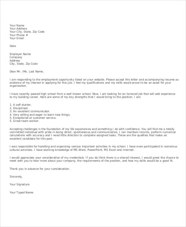 Sample Cover Letter For On Campus Job from images.template.net