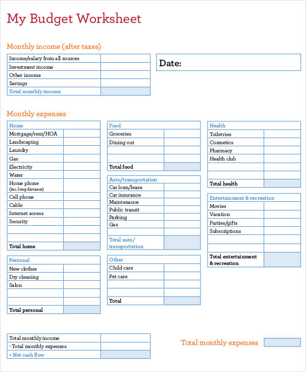 8+ Monthly Sheet Templates - Free Sample, Example Format Downlaod