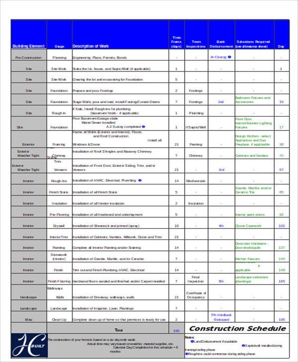 35+ Schedule Templates in PDF