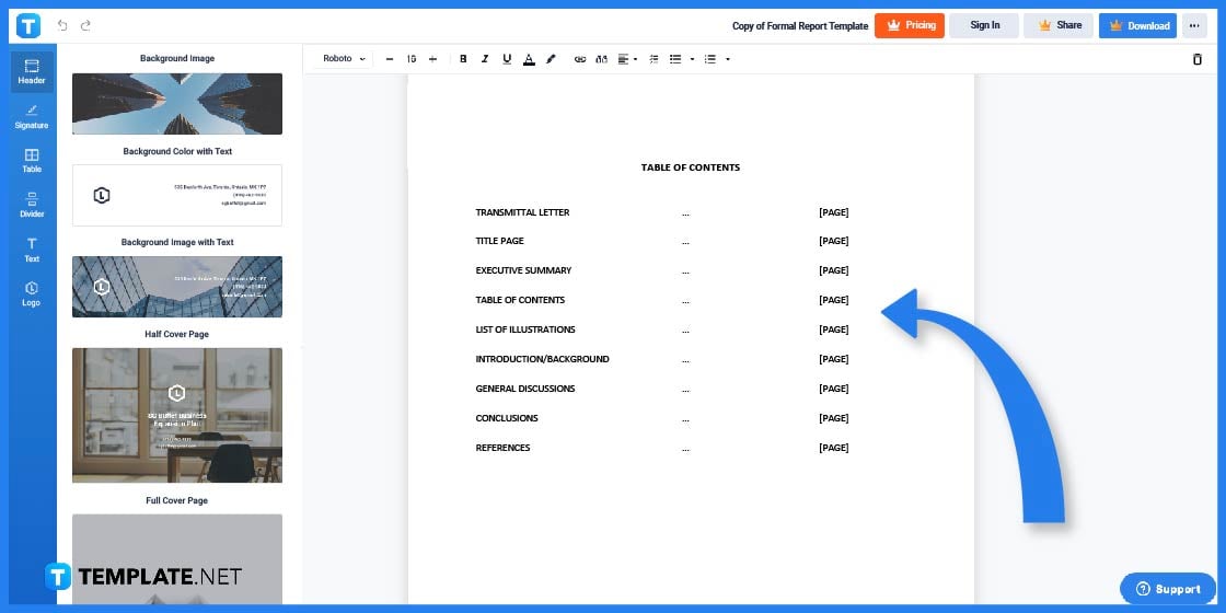 how to create a formal report sample templates examples 2023 step