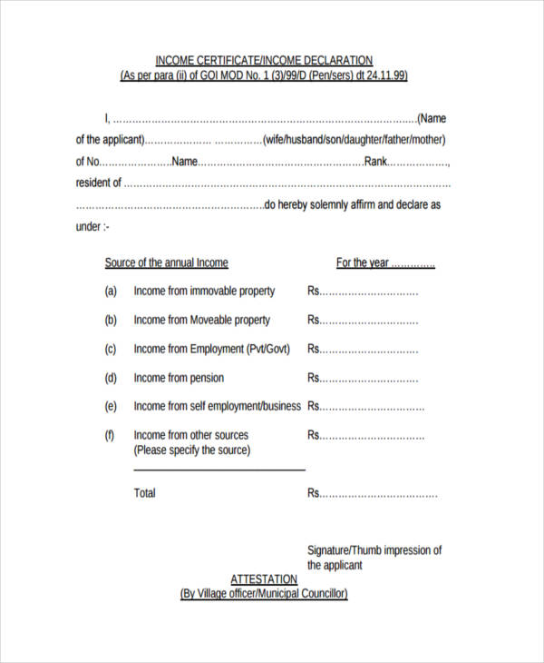 Certificate Formats Templates 43 Word Excel Pdf Documents Download