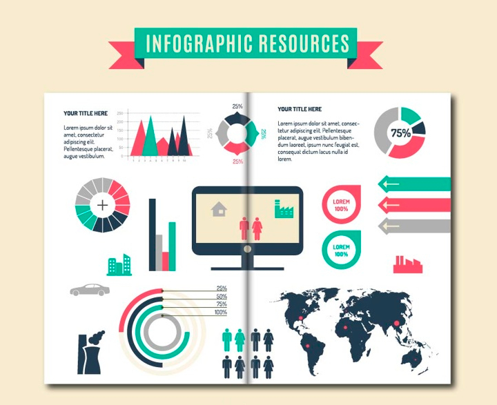 infographic resources brochure